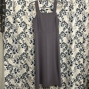 Loft Mauve midi dress, Size 8